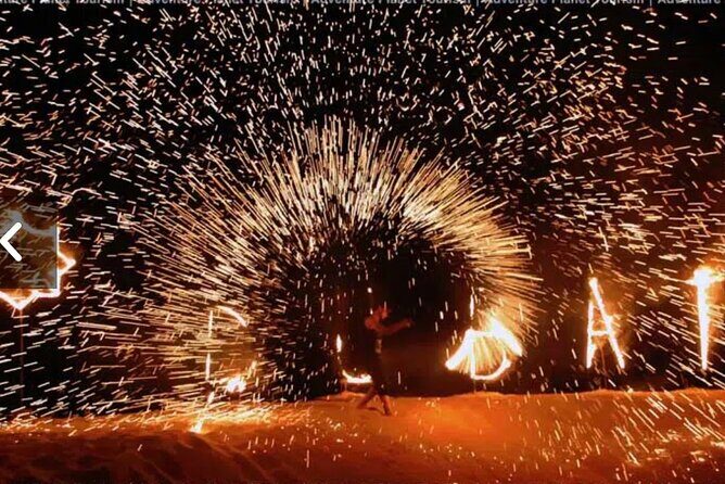 Dubai desert safari with 4x4 Dune Bashing,Camel Ride sand board - BBQ dinner with vegetarian or non-vegetarian options