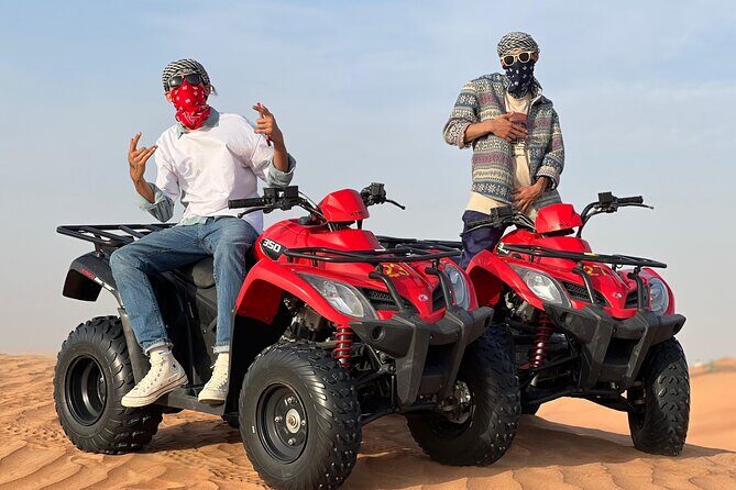 Dubai Desert Safari with Adventure Quad Bike and Buggy Ride - Key points worth knowing before you go