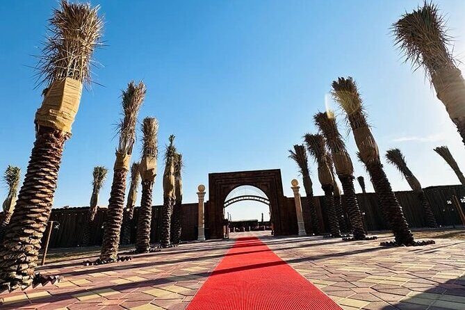 Dubai Desert Safari With ATV - Arriving at the Badawin-Style Desert Camp: Arabic Tea, Dates, Henna, Sheesha