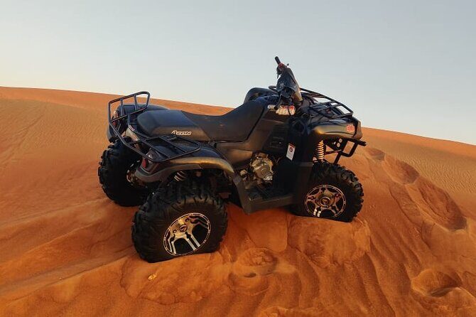 Dubai Desert Safari with ATV(optional)& Sandboarding Experience with BBQ Dinner - Key things to know before you book
