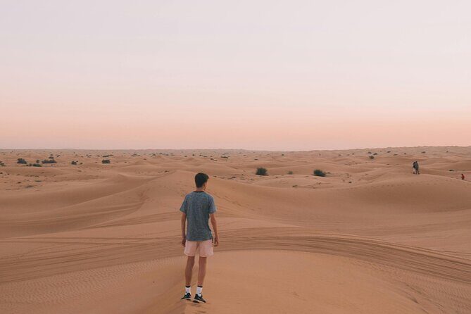 Dubai Desert Safari with BBQ Dinner and Live Shows - Camel ride and photo extras: henna, traditional dress, and easy souvenirs