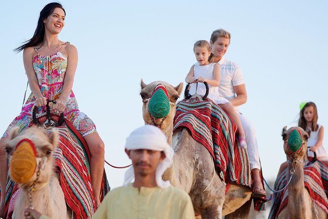 Dubai Desert Safari with BBQ Dinner, Camel Ride, and Shows - Traditional shows under the stars: Tanura, belly dance, fire