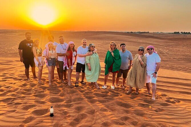Dubai Desert Safari with BBQ Dinner Pickup from Ras Al Khaimah - Ras Al Khaimah Pickup and a 7-Hour Evening Flow