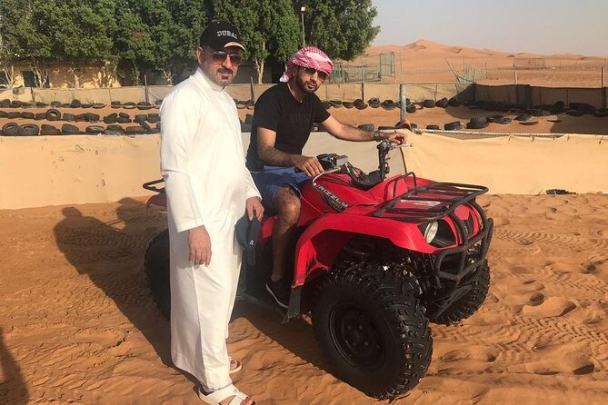 Dubai Desert Safari with BBQ Dinner Pickup from Ras Al Khaimah - The Bedouin Camp: Camel Ride, Henna, Shisha, and Local Costume Fun