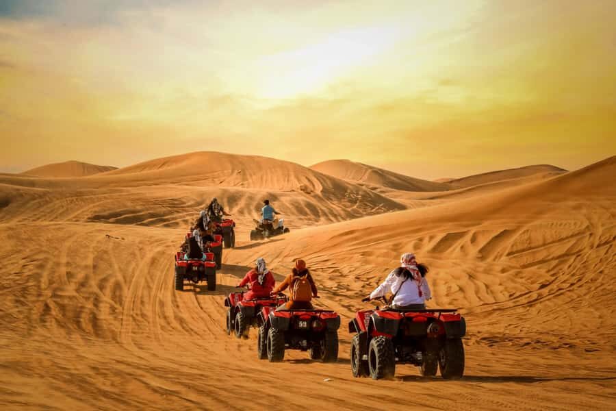 Dubai: Desert Safari with BBQ Dinner & Quad Biking Option - 4x4 dune bashing: what the ride feels like (and how to be ready)