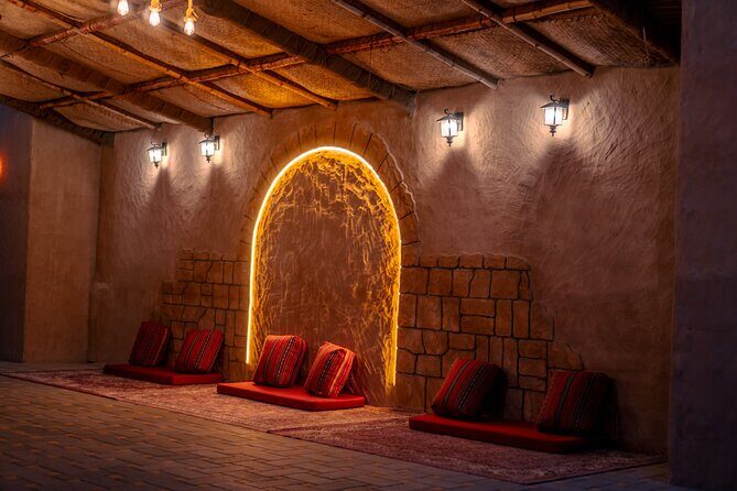 Dubai Desert Safari with BBQ, Dune, Live Shows - Camp Time in the Desert: Camel Ride, Henna, and Photo Zones