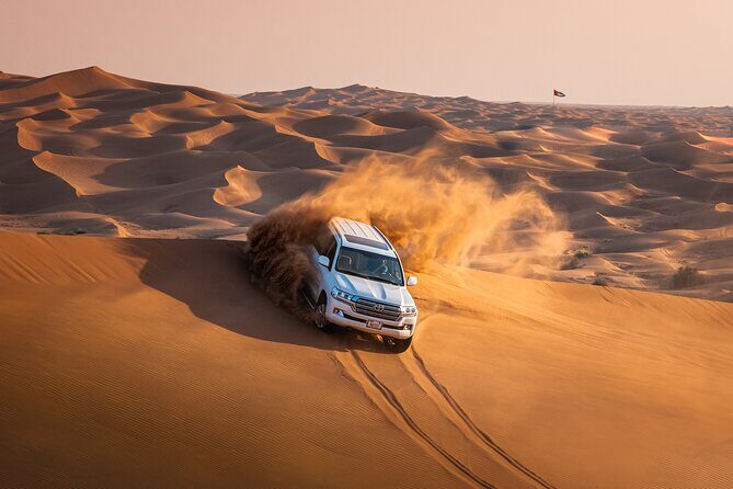 Dubai Desert Safari with Belly Dance, Fire Show and Tanura Show-The Full Package - Quick highlights to plan around
