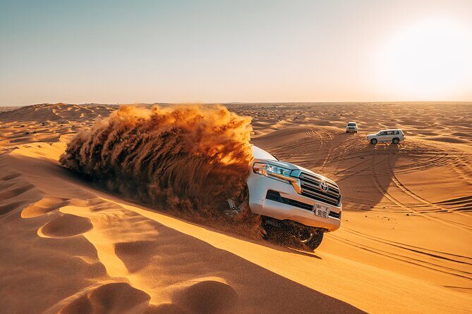 Dubai Desert Safari with Belly Dance, Fire Show and Tanura Show-The Full Package - Pickup and timing: how a 6-hour safari fits into your day