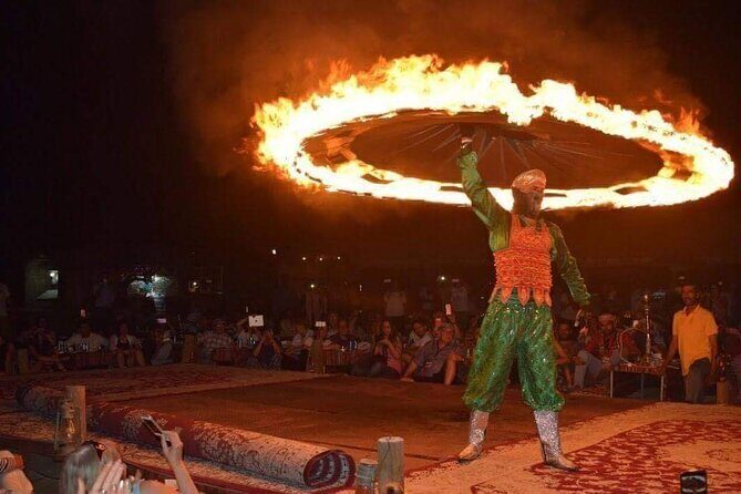 Dubai Desert Safari with Dance show, Sand Boarding, Camel & BBQ - From City Heat to Sunset Dunes: The Timing Works