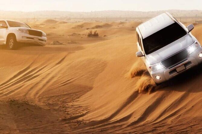 Dubai Desert Safari with Dinner - BBQ dinner with separate veg and non-veg buffets