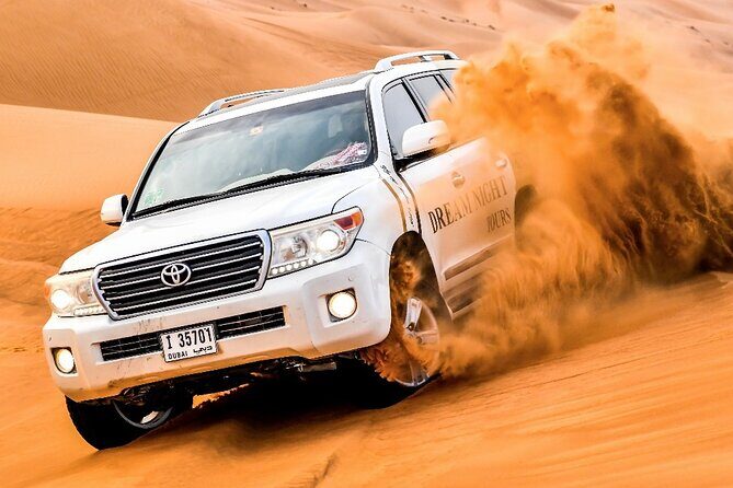 Dubai Desert Safari with Dune Bashing, Camel Ride, & BBQ Dinner - Key things to know before you go