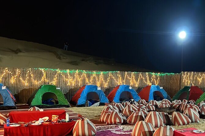 Dubai Desert Safari with Quad Bike, Camel Ride, Dinner and Show - Lahbab: the Bedouin camp evening, dinner, and the “real desert” feeling