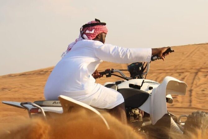 Dubai Desert Safari with Quad Bike, Camel Ride, Dinner and Shows - Key things to know before you go