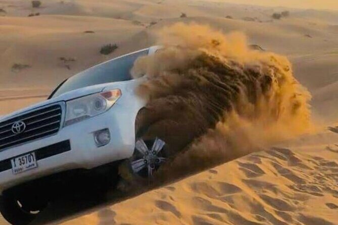 Dubai Desert Safari with Quad Bike, Camel Ride, Dinner and Shows - Starters, buffet, and BBQ: what the dinner part feels like
