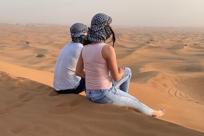Dubai Desert Safari with Quad Biking - The dinner spread and the entertainment schedule
