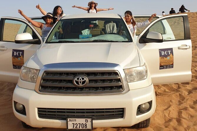 Dubai Desert Safari With Sandboarding & Camel Riding - Sunset photos that actually make sense