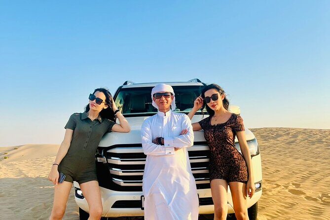 Dubai Desert Safari:BBQ Dinner, Dune Bashing & Live Entertainment - Pickup, timing, and the small-group factor (5 to 6 hours)