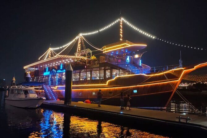 Dubai Dhow Cruise Dinner Al Seef Creek Multicusine - Key Things to Know Before You Go