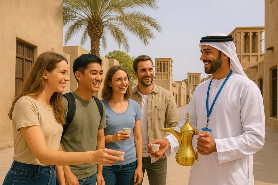 Dubai.Discover Old town,Markets,street food,Abra &Museums - Walking Dubai Creek and the grand market detour