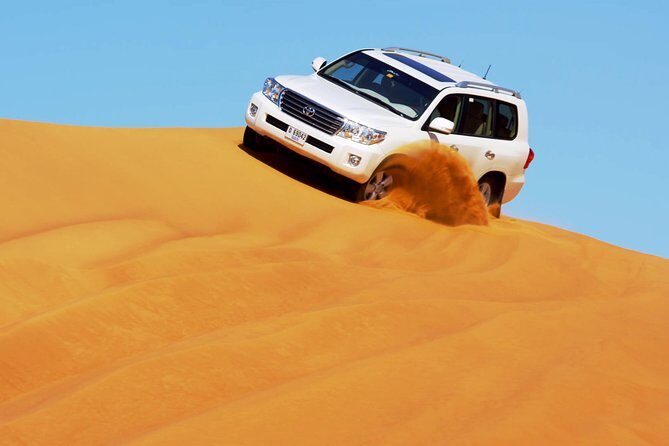 Dubai Dune Bashing Safari With BBQ Dinner, Entertainment and Camel Ride - Key highlights you’ll feel right away