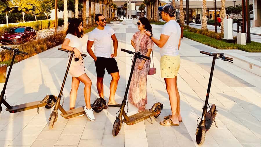 Dubai: E-Scooter Guided Tour of Marina, JBR & Bluewaters - Marina Mosque (Masjid Dubai): the calm pause in a modern corridor