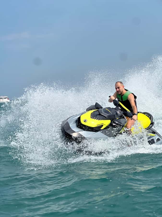 Dubai East: Guided JetsKi Ride with Sound System! - The safety briefing: quick, clear, and actually useful