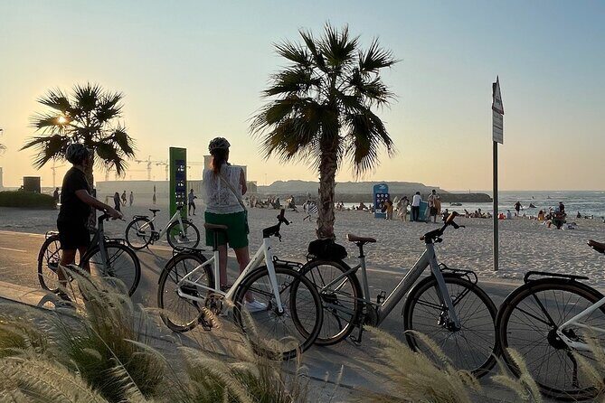 Dubai Electric Bicycle Tour - Burj Al Arab first: a sail-shaped icon and a short reality check