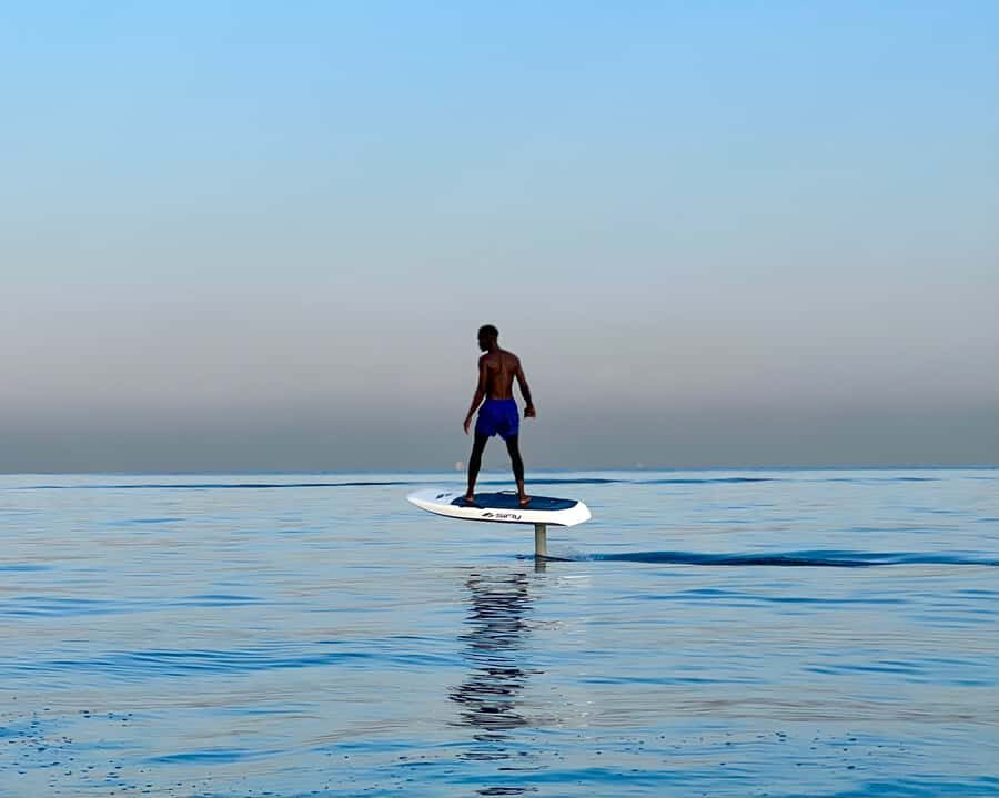 Dubai: Electric Hydrofoil or eFoil Surfboard Experience - Crystal Clear Watersports eFoil in Dubai: what you’re really paying for