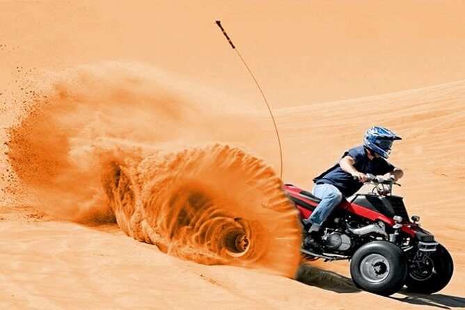 Dubai Evening 4x4 Desert Safari ATV Bike ,Camel Ride , BBQ Dinner - Key highlights worth knowing
