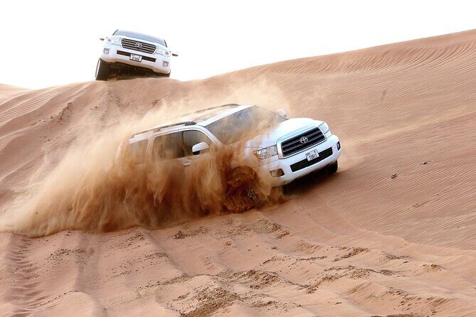 Dubai Evening Desert safari & BBQ Dinner-Pickup From Dubai mall - Camel ride for photo ops: quick, scenic, and not a trek