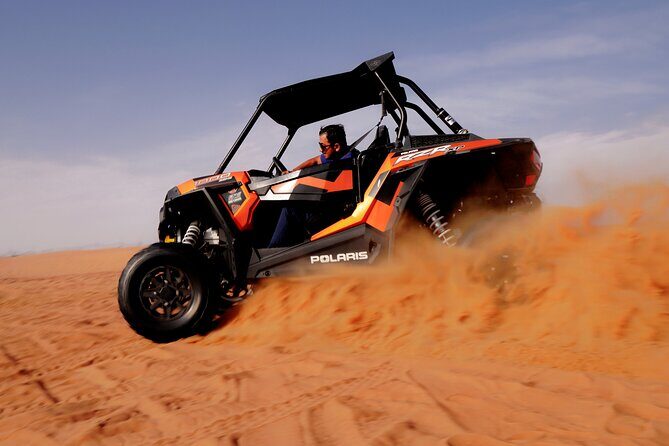 Dubai Evening Desert safari & BBQ Dinner-Pickup From Dubai mall - Sand boarding for 10 minutes: the fun-to-time ratio is the win