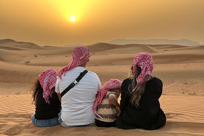 Dubai Evening Desert Safari - Private car - Camp Arrival: Dinner and Entertainment After Dark