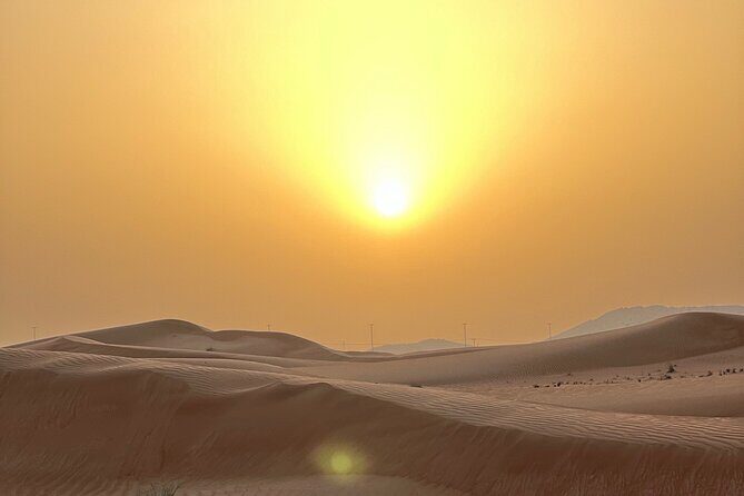 Dubai Evening Desert Safari - Private car - Duration: Planning Around a 3 to 6 Hour Evening