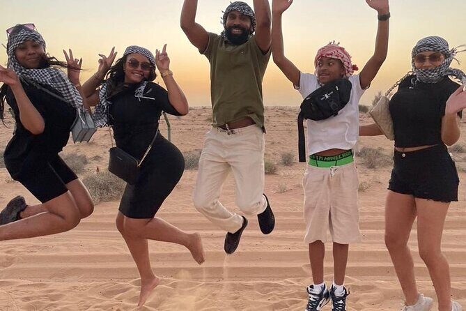 Dubai Evening Desert Safari - Sharing - Belly dance, Tanura dance, and the fire show