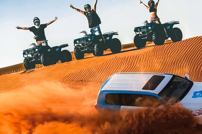Dubai Evening Desert Safari with Quad Biking - The Dune Bash Part: Fun, Bumpy, and Worth It