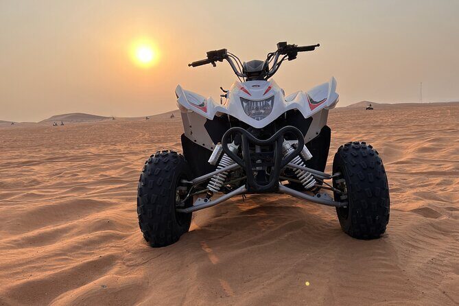 Dubai Evening Red Dune Safari With 30 Mins ATV, BBQ, Live Shows - Red Dune Bashing, Camel Riding, and Sand Boarding: The Active Stack