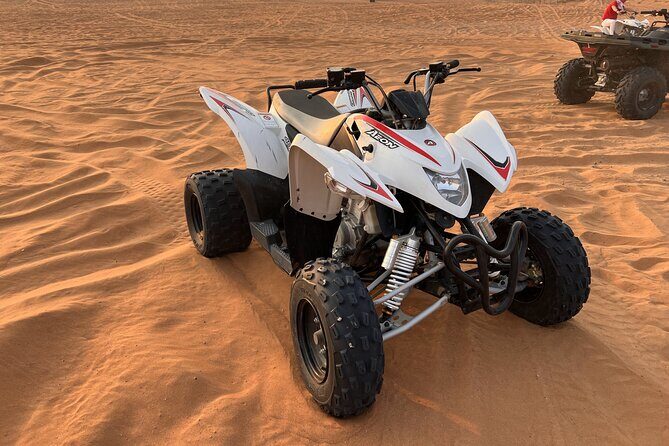 Dubai Evening Red Dune Safari With 30 Mins ATV, BBQ, Live Shows - Sunset Photo Shoot in the Middle of the Desert: When the Timing Actually Helps
