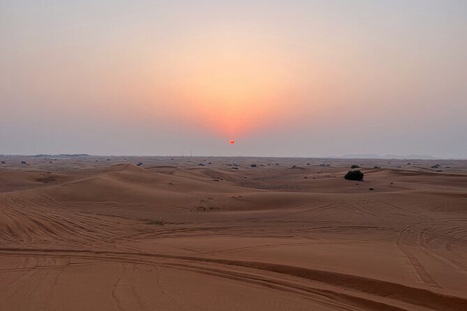 Dubai Evening Red Dune Safari With 30 Mins ATV, BBQ, Live Shows - VIP Seating, Henna, and Arabian Tea: The Camp Part That Moves With You