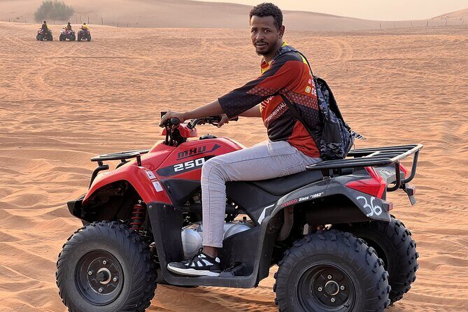 Dubai Evening Red Dune Safari With 30 Mins ATV, BBQ, Live Shows - BBQ Dinner and the International Buffet Spread: More Than One Thing to Eat