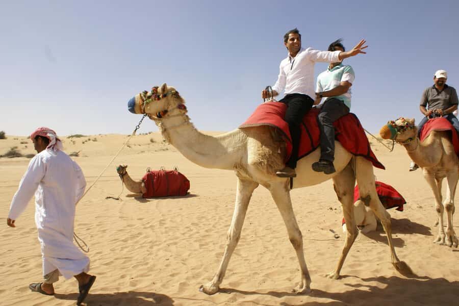 Dubai: Evening Tour with Quad Biking, Camel Ride, and BBQ - Camp time: Arabic coffee, dress-up, henna, and shisha