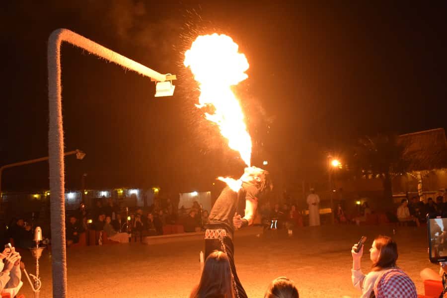 Dubai: Evening Tour with Quad Biking, Camel Ride, and BBQ - Camel ride and sunset photos: the calm break
