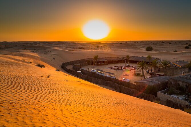 Dubai Exclusive Private Evening Desert Safari With BBQ Dinner - The evening show lineup: belly dance, Tanoura, fire, and Khaliji dance