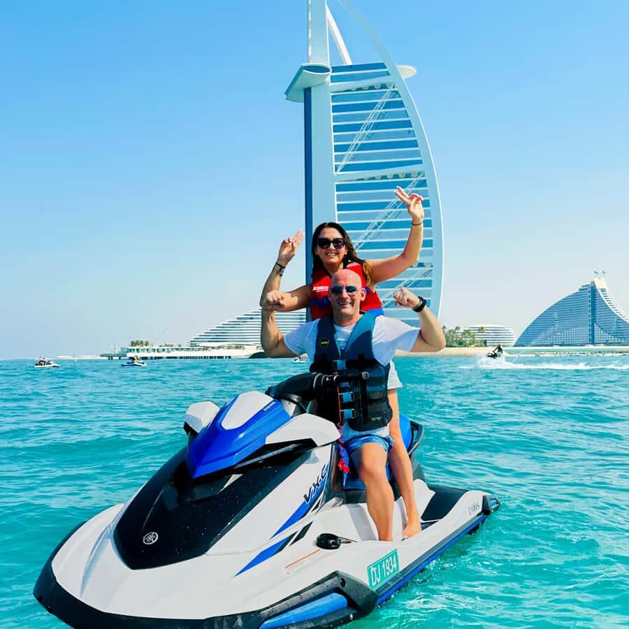 Dubai: Experience Jet Ski to Burj Al Arab +PICTURES & VIDEOS - The Yamaha VX-C and VX-R Factor (Speed, Control, and Confidence)