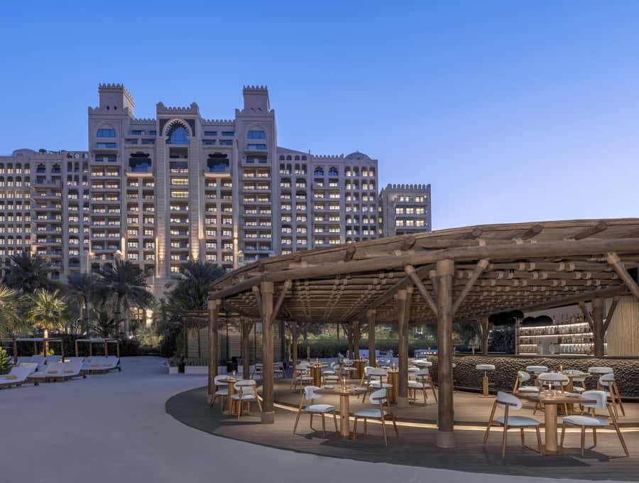 Dubai: Fairmont the Palm Pool and Beach Access - West Beach and the Cabana Moment
