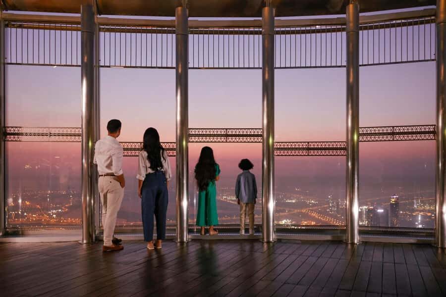 Dubai: Fast Track Entry to Burj Khalifa Levels 124 & 125 - Level 124 Open-Air Terrace: 360 Views With Real Breeze