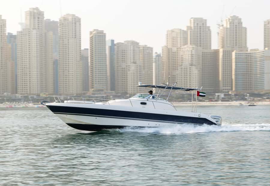 Dubai: Fishing Trip with Equipment and Crew - Dubai Marina Walk launch: where the trip starts