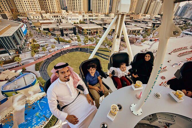 Dubai Flying Cup At JBR Beach - Icon spotting from 40 meters: Burj Al Arab, The Palm, Atlantis, and Skydive Dubai