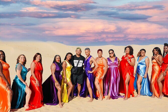 Dubai Flying Dress Photo and Video shoot in Desert - Rasheed’s posing and pacing: what makes the experience feel personal
