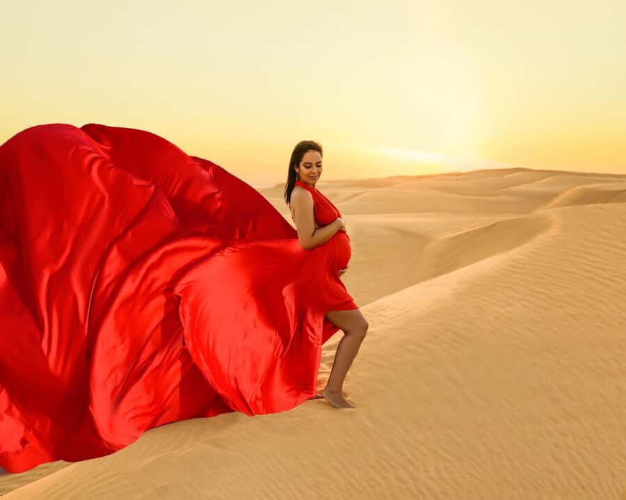 Dubai: Flying Dress Photoshoot Experience - How the 2.5-hour flow works (pickup, transfer, shoot, return)