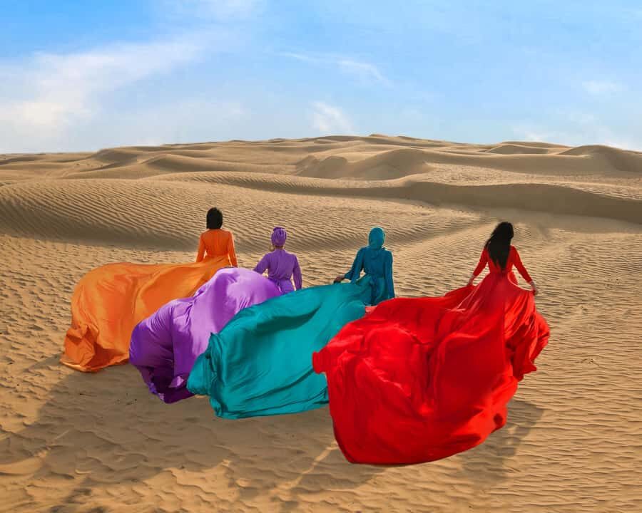 Dubai: Flying Dress Photoshoot Experience - Small details that can make the day smoother